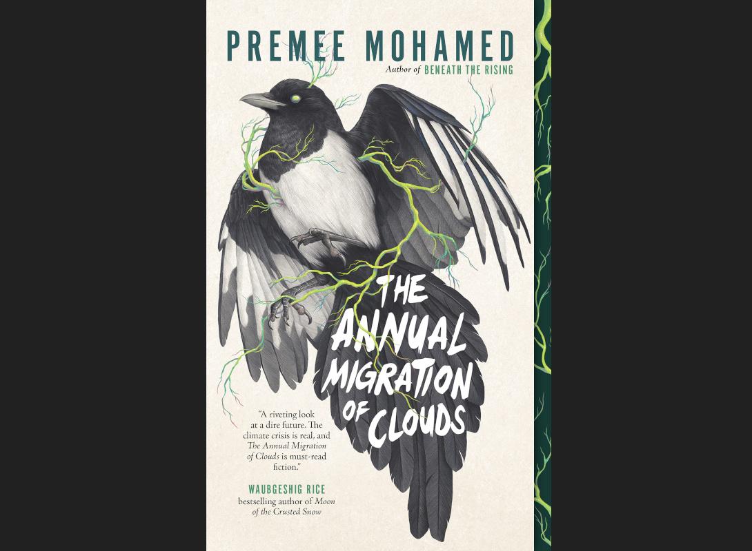 Cover of Premee Mohamed’s book: The Annual Migration of Clouds